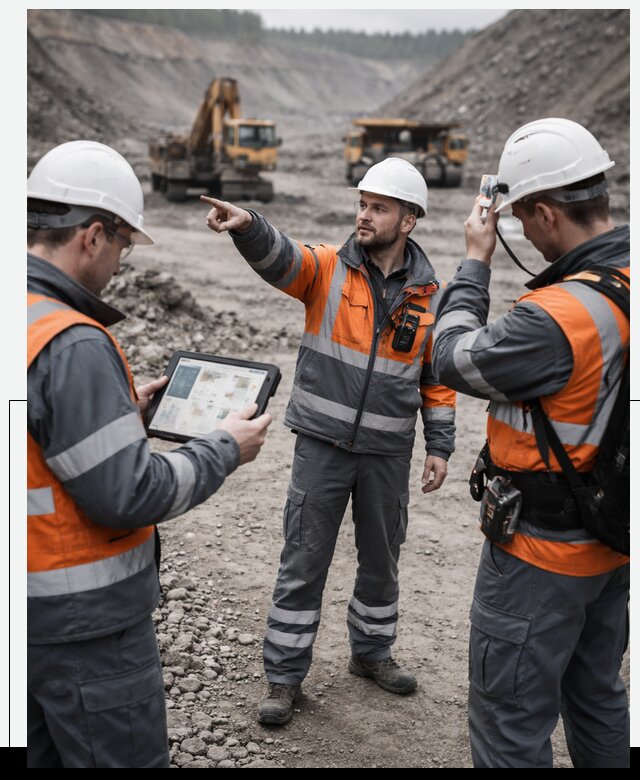Система контроля персонала для горнодобывающей отрасли в Люберцах