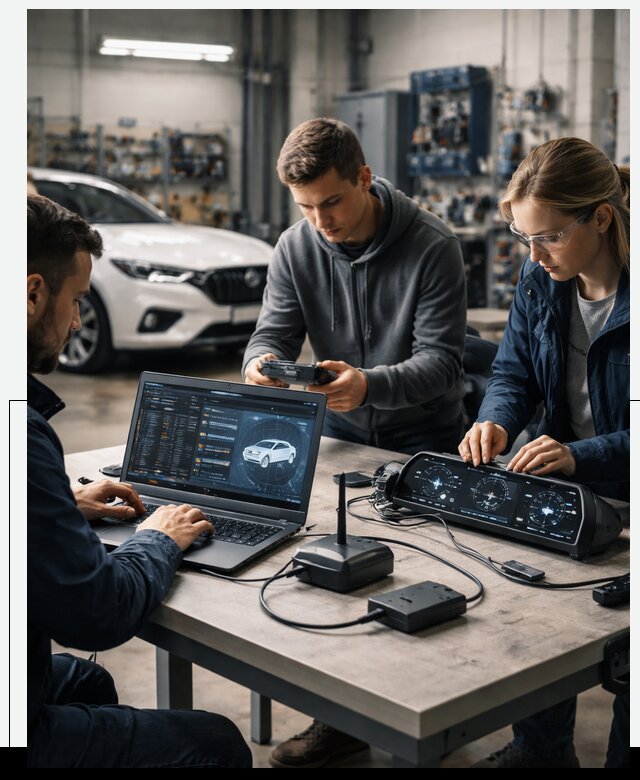 Разработка Connected Car и ПО для автопрома в Люберцах