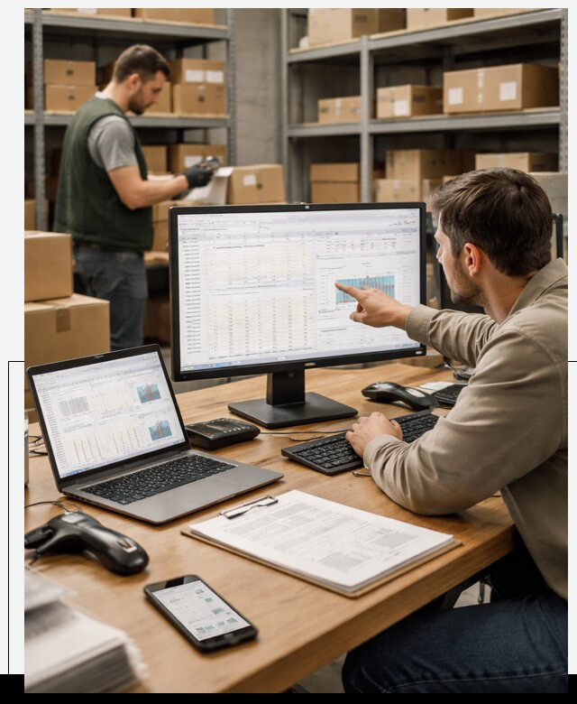 Автоматизация торговых сетей: ERP и учёт в Люберцах под ключ