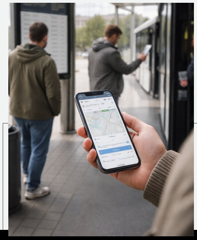 Мобильное приложение для пассажиров в Люберцах с оплатой и расписанием